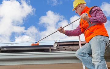 Short Street soft wash roof cleaning